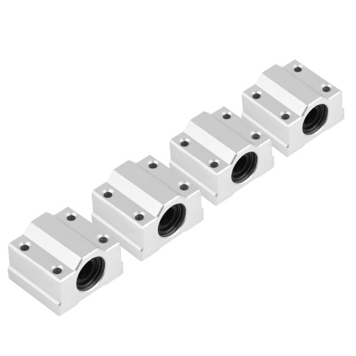 4pcs scs8uu 8mm linear motion ball bearing slide bushing sliding block for