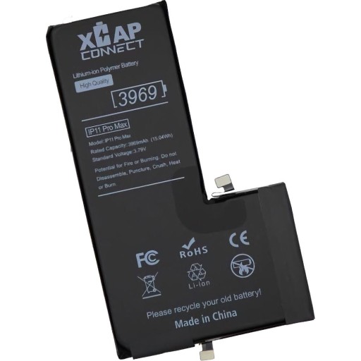 BATERIA XCAP DO IPHONE 11 PRO MAX CRACK BMS (3969 MAH)