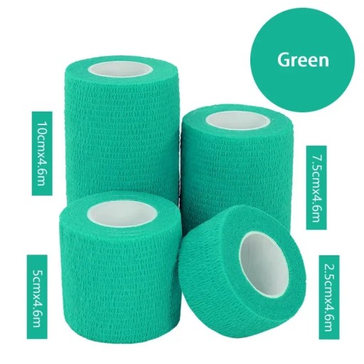 12 Rolls Self-adhesive Bandage Pet Elastoplast Cohesive Muscle Tape