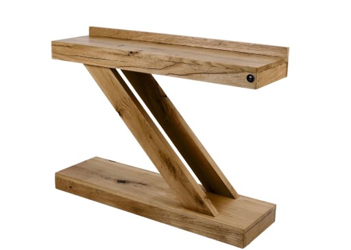 KONSOLA Dębowa Loft DREWNO LITE 70 cm SKD-220