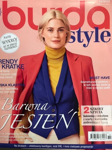 10/2019 BURDA STYLE TRENDY SPÓDNICA
