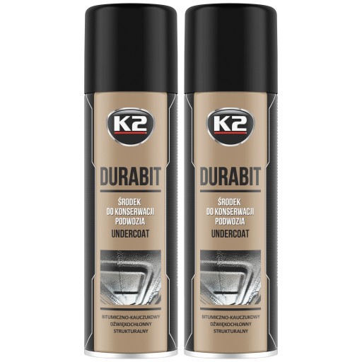 ŚRODEK KONSERWACJI PODWOZIA 500ML K2 DURABIT x2