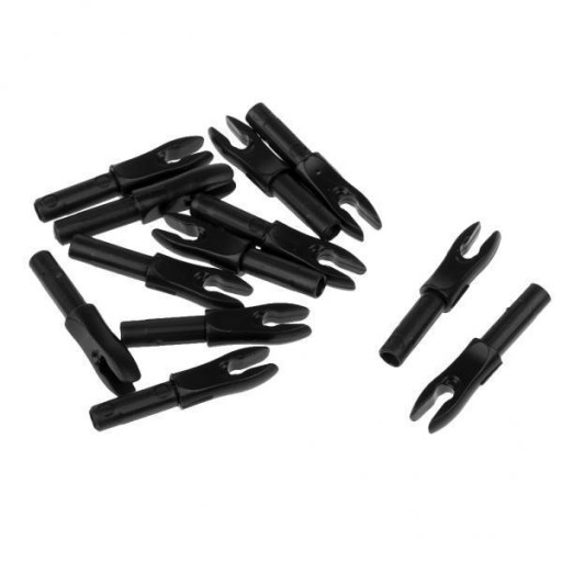 5x 12 sztuk nasadek łuczniczych, nasadek do strzał łuczniczych o średnicy wewnętrznej 4,2 mm