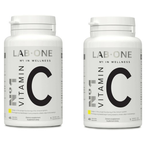 LAB ONE 2X VITAMIN C 1000mg 90k WITAMINA ODPORNOŚĆ