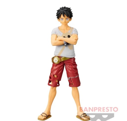 |ONE PIECE FIGURKA ANIME| DXF THE GRANDLINE MEN vol.6 - Monkey D. Luffy