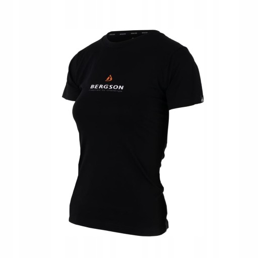Sportowa Koszulka Damska T-Shirt BERGSON ARCHO Black rozmiar XL