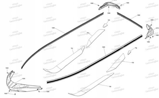 Listwa boczna Sea-Doo 291004468