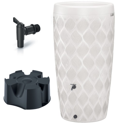 Zbiornik na deszczówkę Flow 240l + kranik, podstawa