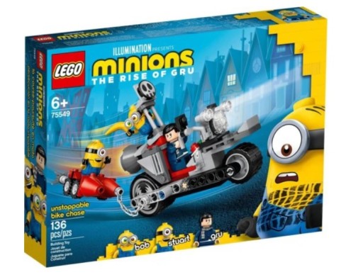 Lego 75549 Minions Minionki Ucieczka na Motocyklu