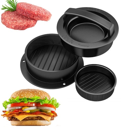 PRASA FORMA DO HAMBURGERÓW BURGERÓW KOTLETÓW 3w1