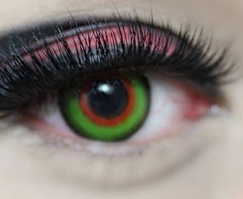 Soczewka Colourvue Crazy Mad Hatter -0,00