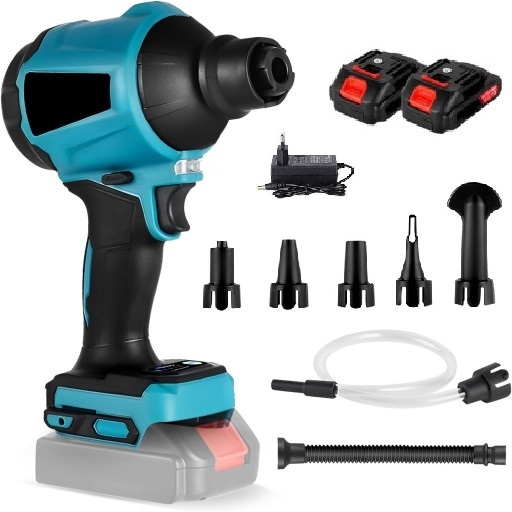 DMUCHAWA KOMPRESOR AKUMULATOROWA MOCNY 1000W 40000rpm DO MAKITA 18V + 2AKU