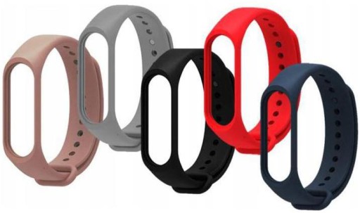 5x OPASKA ZAMIENNA do XIAOMI MI BAND M4 M5 M6 KOL