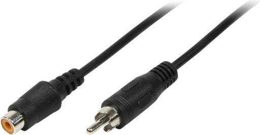 Kabel LogiLink RCA (Cinch) RCA (Cinch) 5m czarny (CA1032)