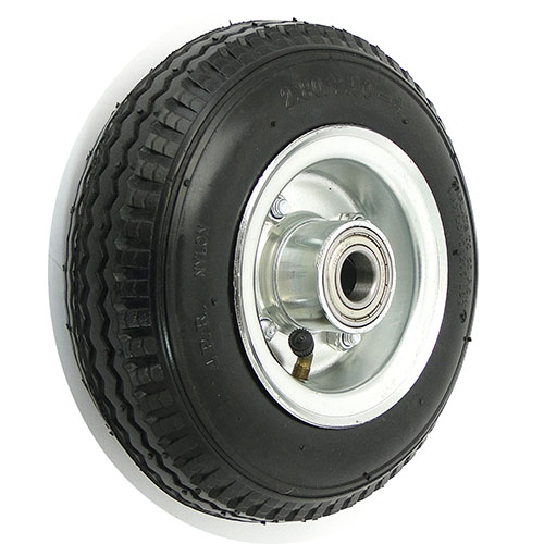 Pneumatyczne KOŁO fi. 225 mm, metalowa felga, łożysko kulkowe 6004.