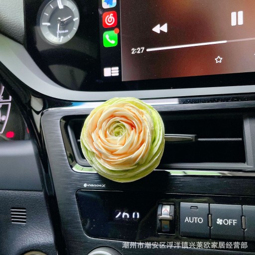 Car Air Outlet Decoration Floral Fragrance Perfume Diffuser