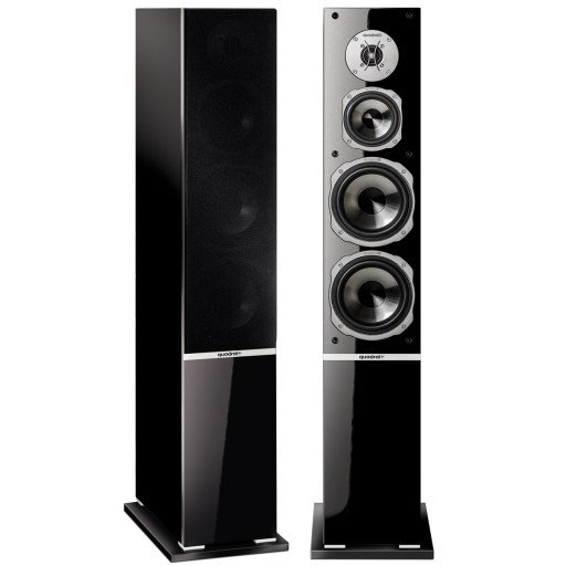 QUADRAL Argentum 590 KOLUMNY PODŁOGOWE Black Gloss