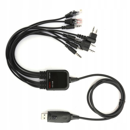 Kabel do programowania USB 8 w 1 do radia