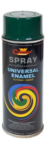 Farba spray uniwersalna 400ml RAL6005 zielony