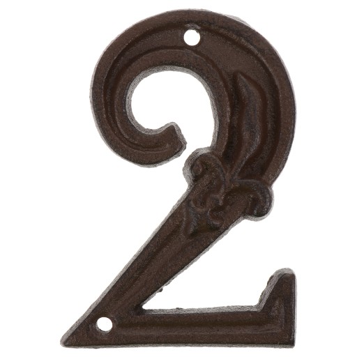 ŻELIWNYMETALCYFROWE ZNAKI VINTAGE NUMERY ADRESU DOMU DRZWI BIUROWE