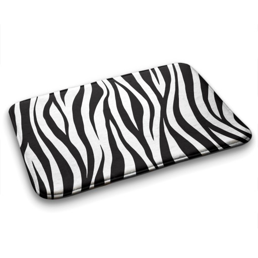 Dywanik Łazienkowy Antypoślizgowy Zebra Paski