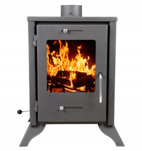 PIEC PIECYK KOMINEK ECO STALOWY KOZA ZEFIR W14 7KW