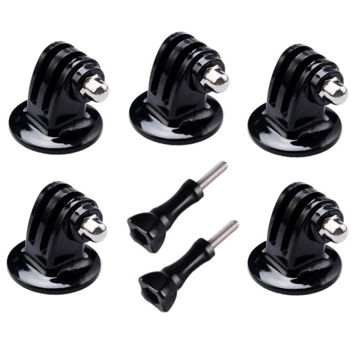 5x Adapter 1/4'' statyw selfie stick do GoPro Hero