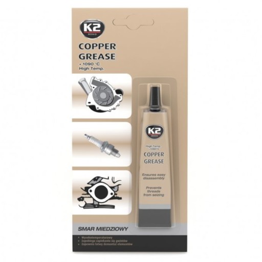K2 COPPER GREASE Smar Miedziowy 20g