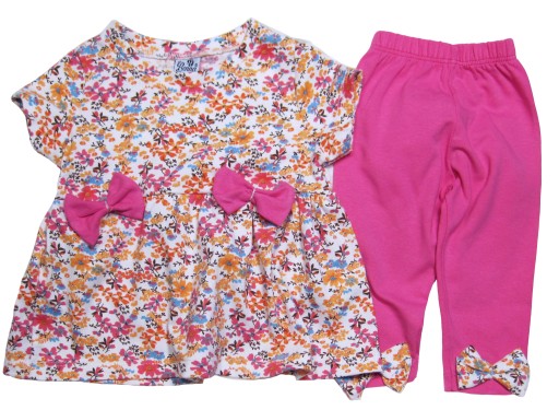 Komplet na Lato TUNIKA + LEGGINSY 2-pak * 92