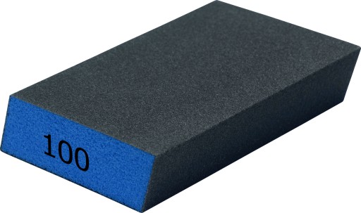 Kostka gąbka ścierna Blue Dolphin ścięta romb 100
