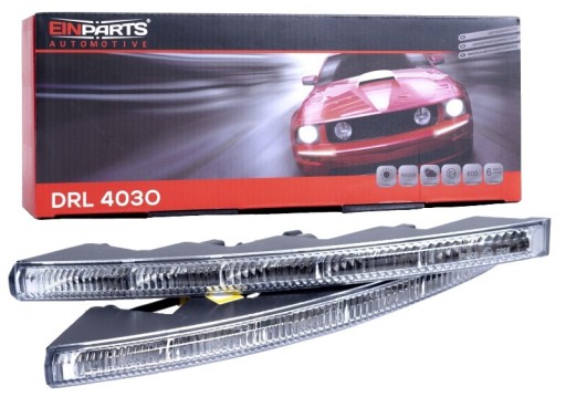 ŚWIATŁA JAZDY DZIENNEJ LED OSRAM DRL 403O SKOŚNE