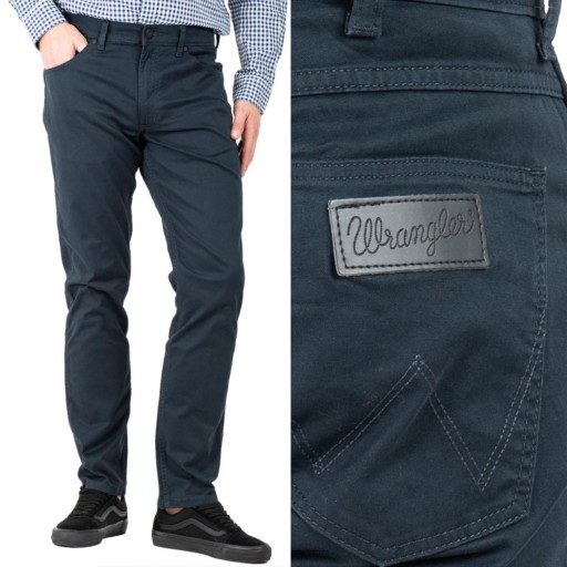 Wrangler GREENSBORO Marine Navy GRANATOWE W31 L32