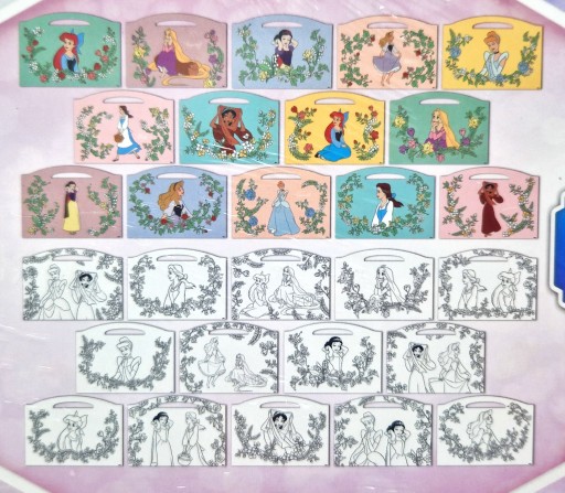 WYDRAPYWANKA KOLOROWANKA 2W1 DISNEY KSIĘŻNICZKI