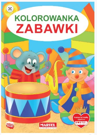 KOLOROWANKA malowanka Zabawki MAR-34
