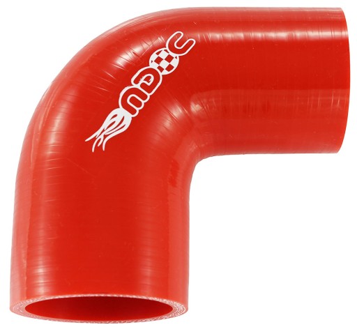 MDC KOLANKO SILIKONOWE REDUKCYJNE 90s 60/51mm RED
