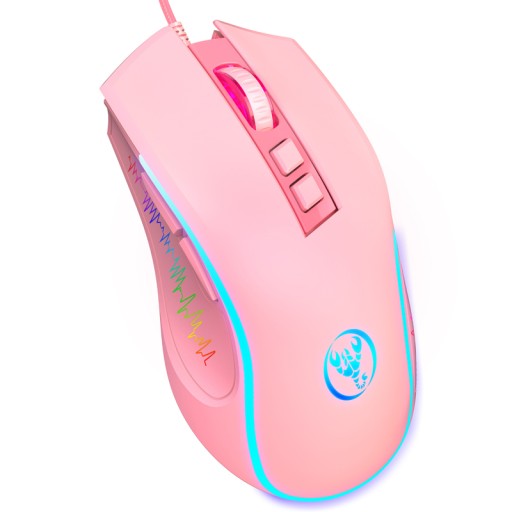 MYSZKA GAMINGOWA MYSZ DLA GRACZY RGB LED 3600 DPI