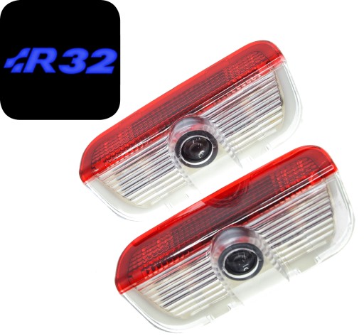 LED Projektor VW Golf V Mk5 Logo R32 R 32 lampka