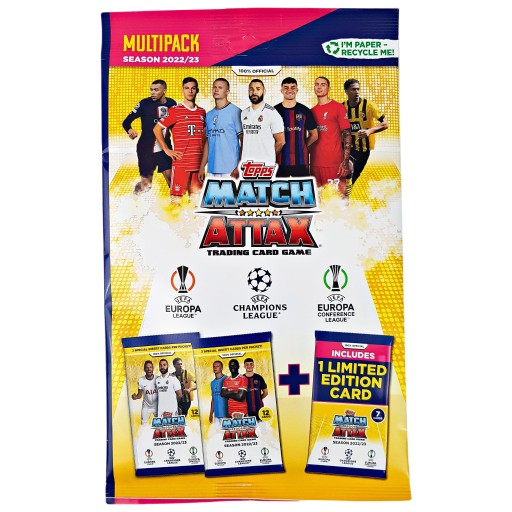 Karty TOPPS MATCH ATTAX MULTIPACK 2022/2023