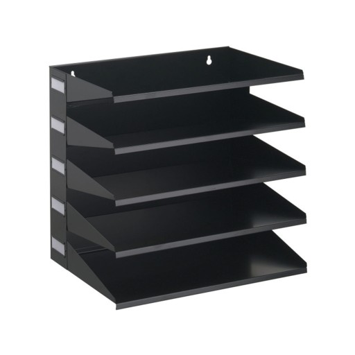 Durable Sorter Do Dokumentów 5 Półek Czarny 336001