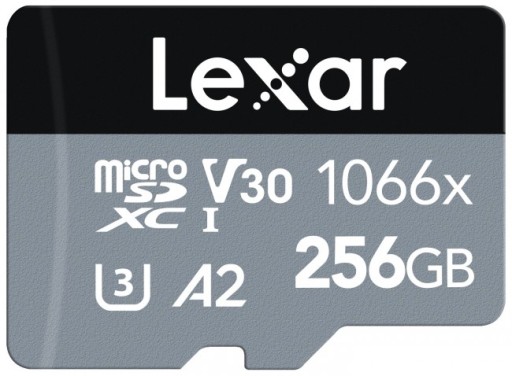 Lexar 256GB microSDXC High-Performance 1066x UHS-I C10 A2 V30 U3