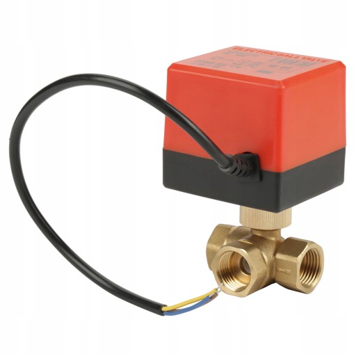 ELEKTROZAWOR ZAWOR 3 DROGOWY KULOWY DN15 1/2''