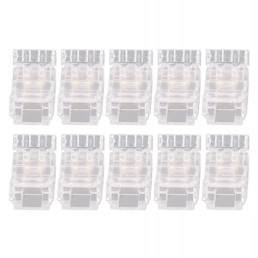 ZŁĄCZKA SZYBKA DO LED COB 8MM TAŚMA/PRZEWÓD