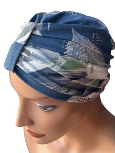 Turban damski Emma 259 czapka wkładana na głowę także po chemioterapii