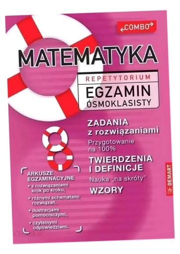 MATEMATYKA REPETYTORIUM - EGZAMIN ÓSMOKLASISTY PRACA ZBIOROWA