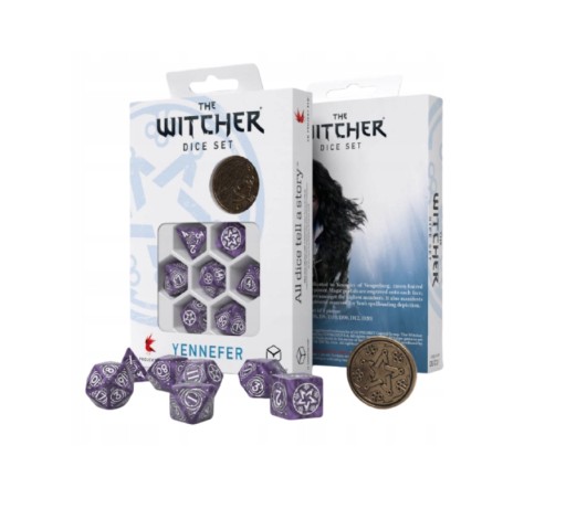 Q-WORKSHOP Kości RPG WIEDŹMIN The Witcher Yennefer