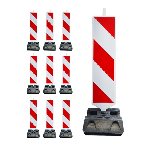 Ogranicznik skrajni U21 30x + Stopa PCV 50cm 30x