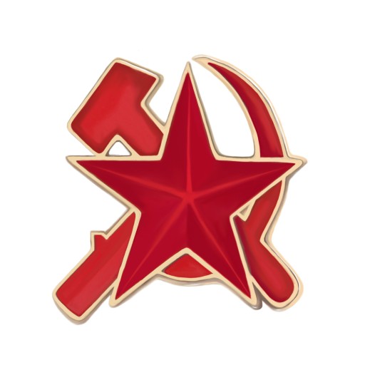 Retro zsrr Symbol emalia szpilki czerwona gwiazda