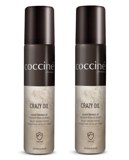 KOMPLET 2x COCCINE CRAZY OIL DO ZAMSZU I NUBUKU
