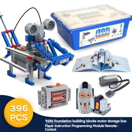 9686 programowalnych robotów/396 klocków/programowalnych robotów
