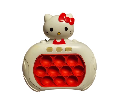 POP IT ANTYSTRESOWA ZRĘCZNOŚCIOWA ELEKTRONICZNA GRA HELLO KITTY NOWOŚĆ